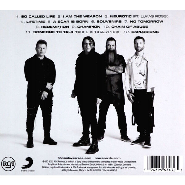  Three Days Grace  -  explosions 