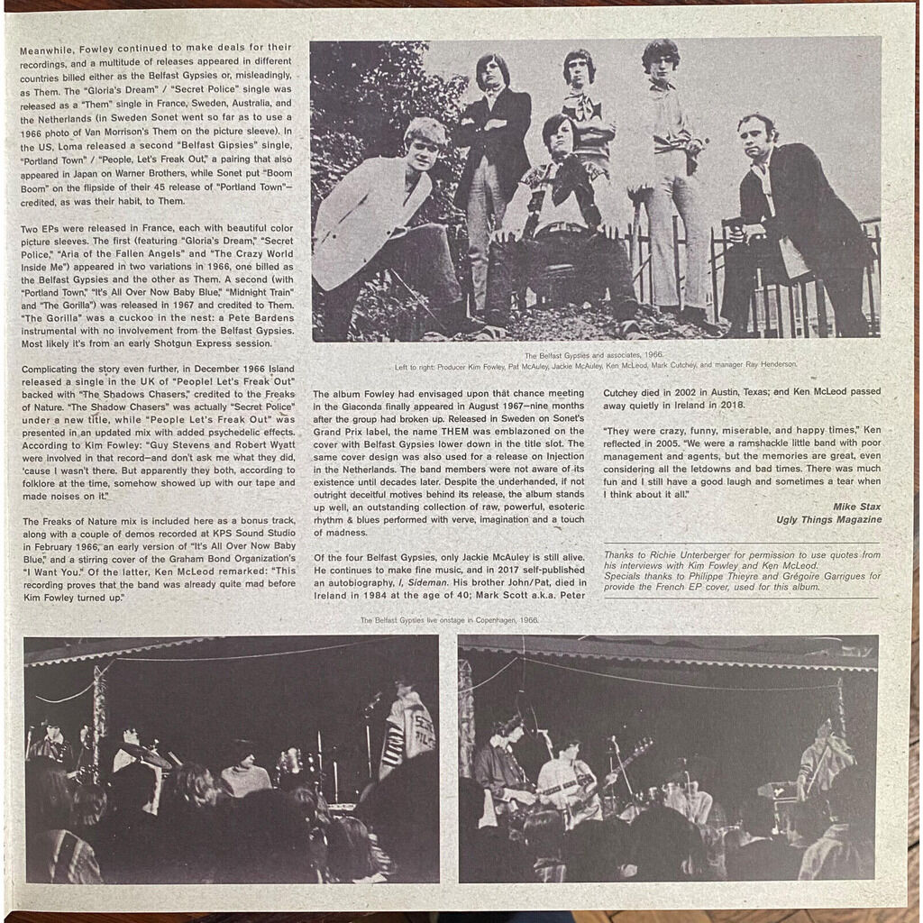  Them (3)  -  belfast gypsies 