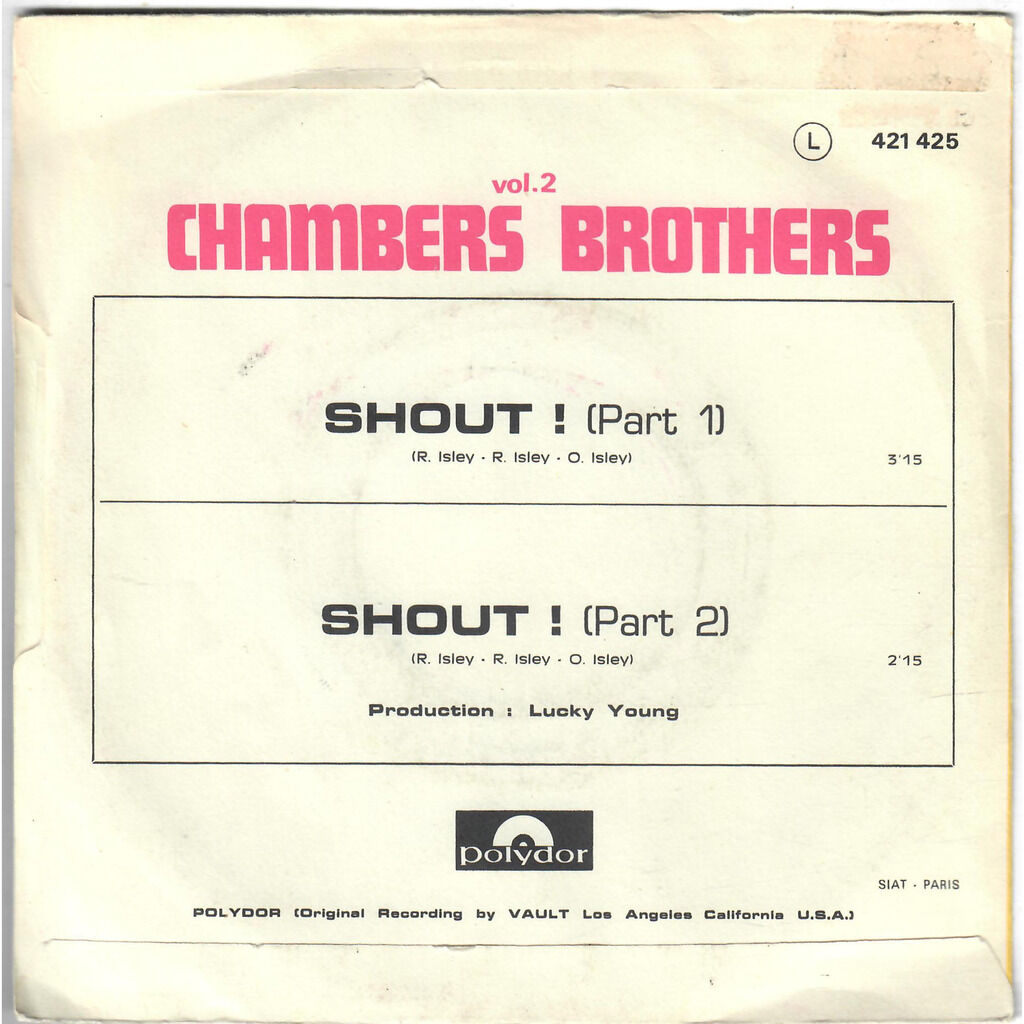  The Chambers Brothers  -  shout 
