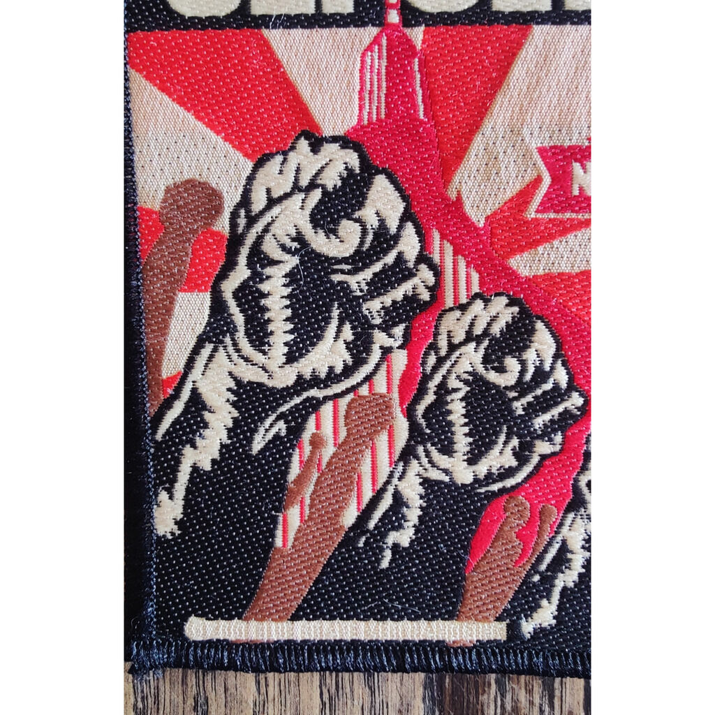  sepultura  -  nations official patch blue grape 2001 