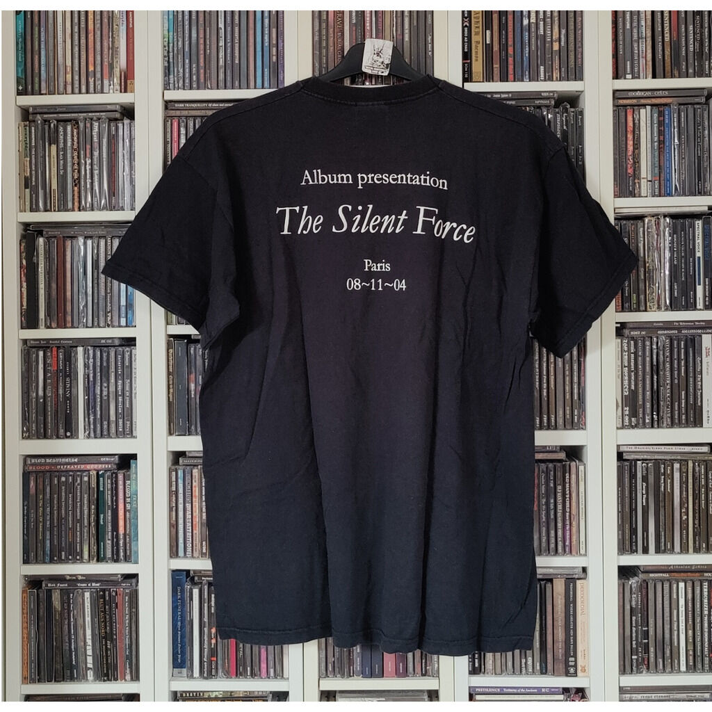  within temptation  -  the silence force (xl size) t-shirt presentation paris vintage 20044 