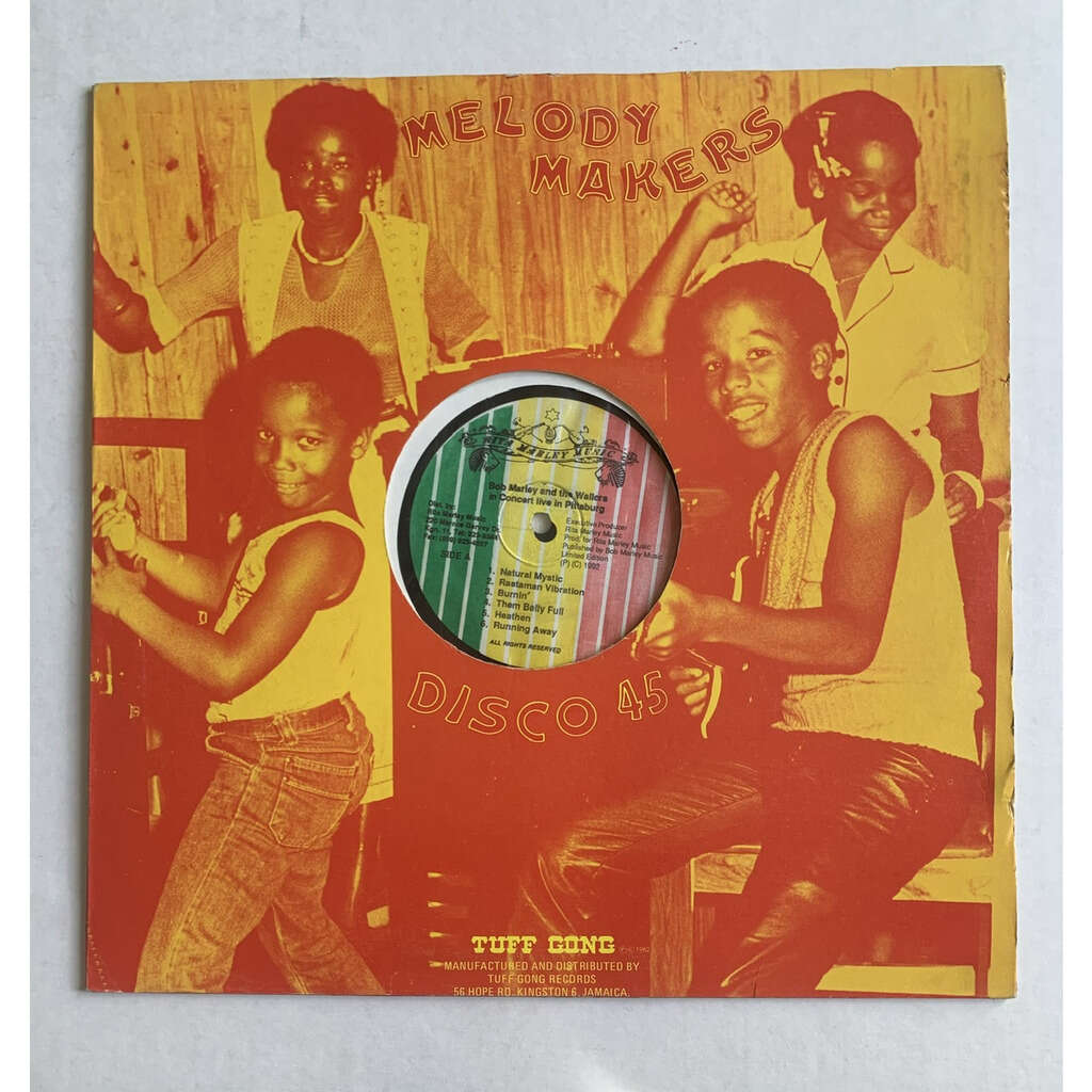 Live pittsburgh 9.23.80 de Bob Marley & The Wailers, 33T chez