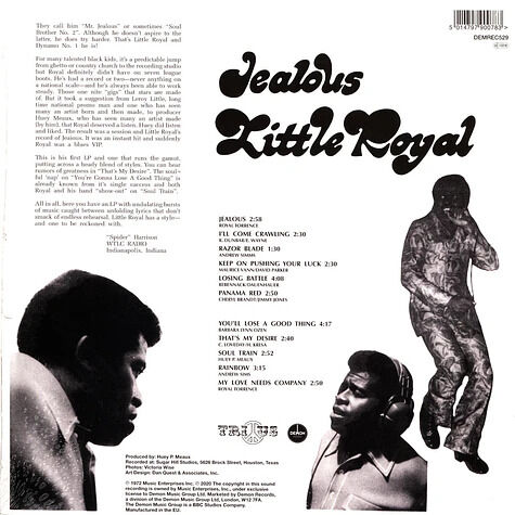  Little Royal  -  jealous 