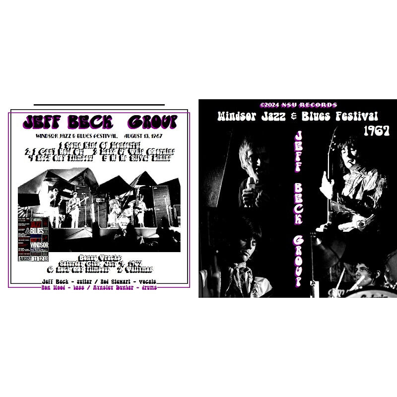 jeff beck group live at the Windsor Jazz and Blues Festival 1967 August 13th ltd cd