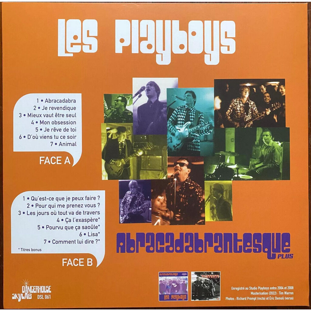  Les Playboys  -  abracadabrantesque plus 