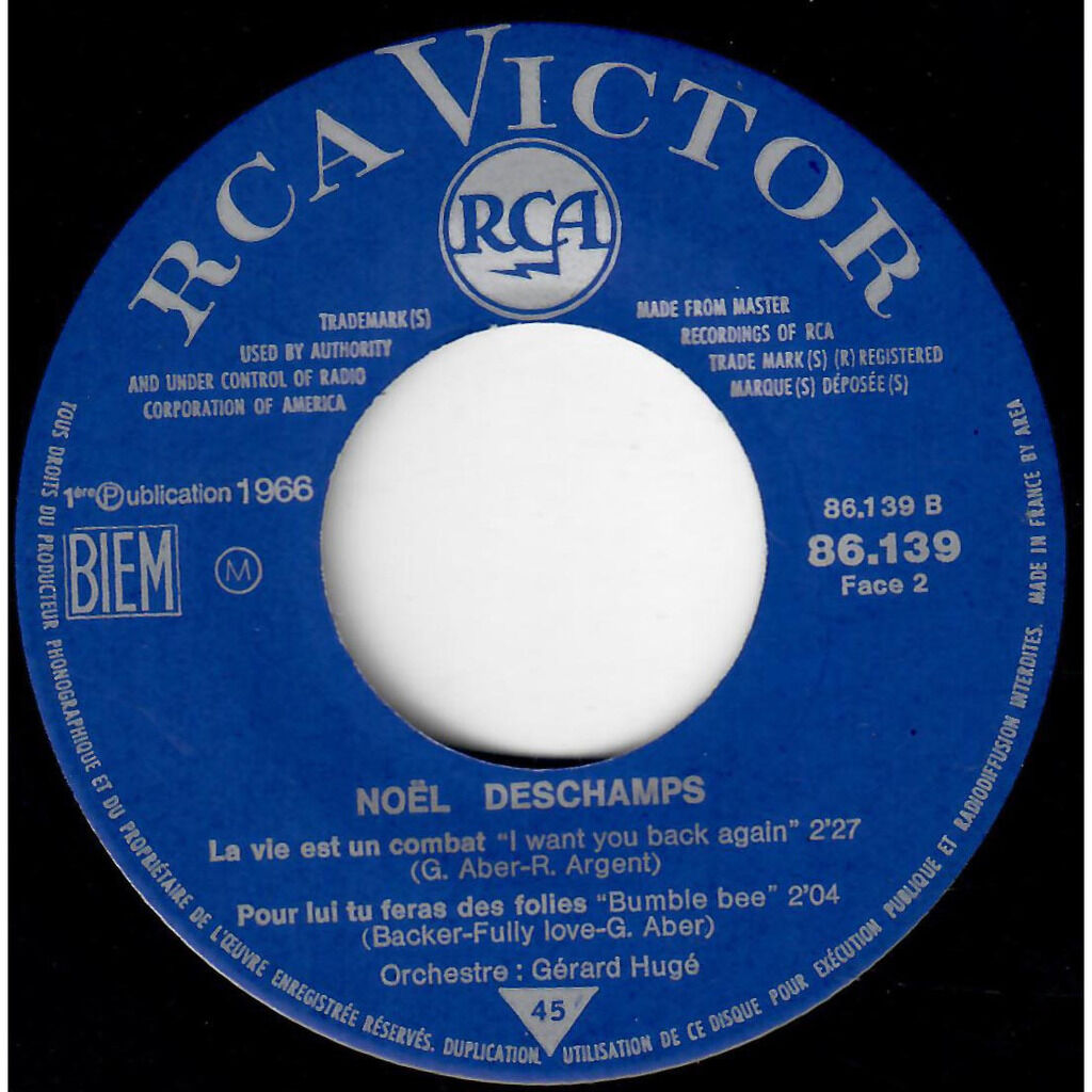  Noel Deschamps  -  a six heures c'est fini 