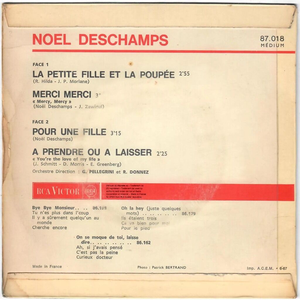  Noel Deschamps  -  la petite fille et la poupée 