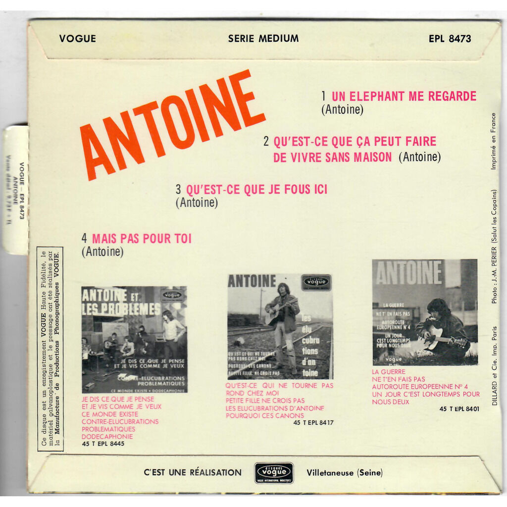  Antoine (2)  -  un éléphant me regarde 