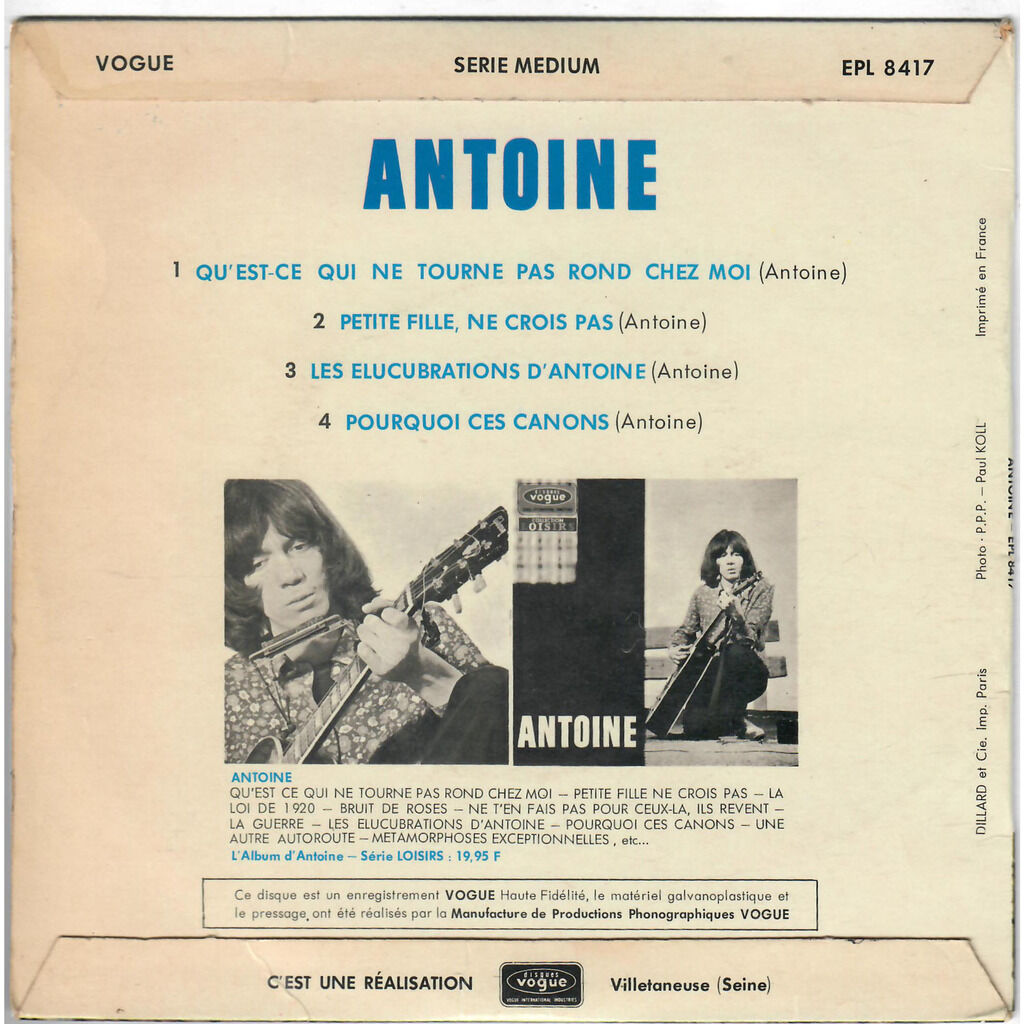  Antoine (2)  -  les elucubrations d'antoine 