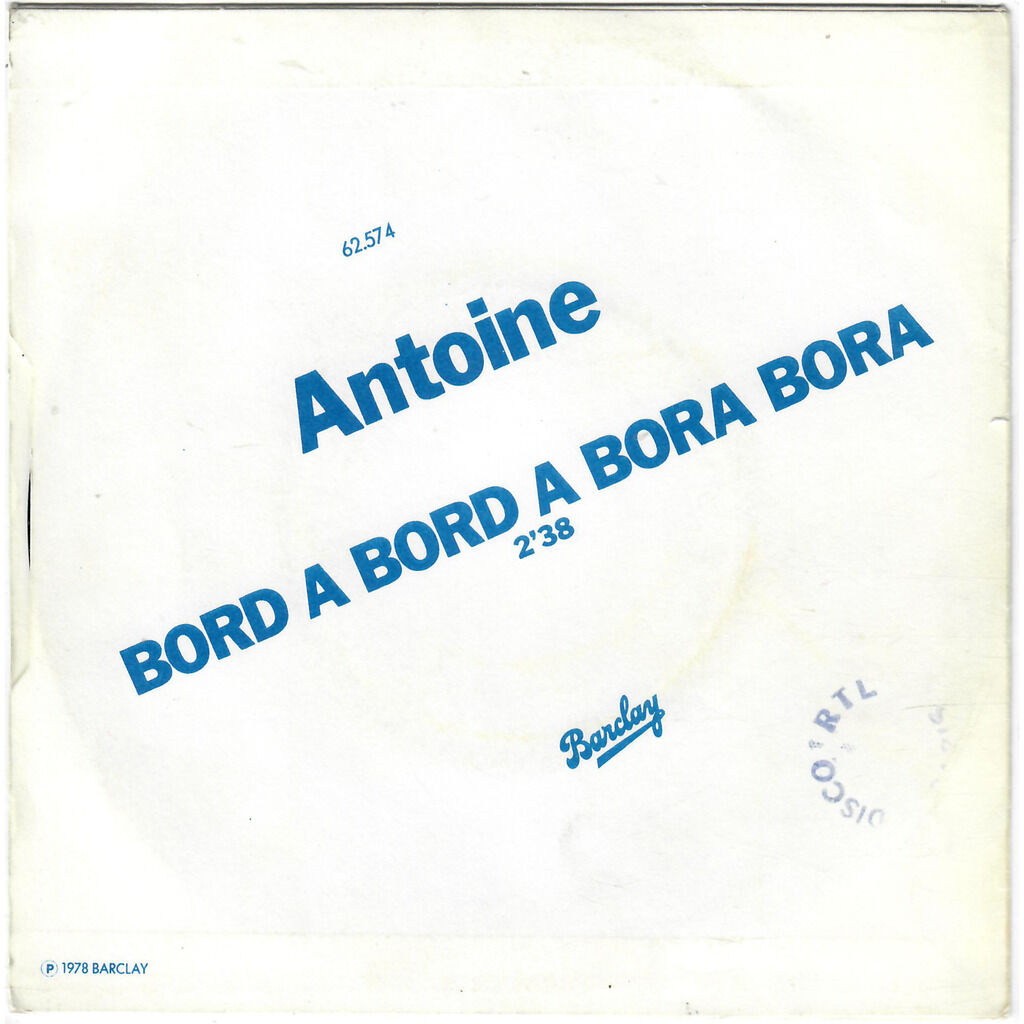  Antoine (2)  -  elucubrations revisited / bord a bord a bora bora 