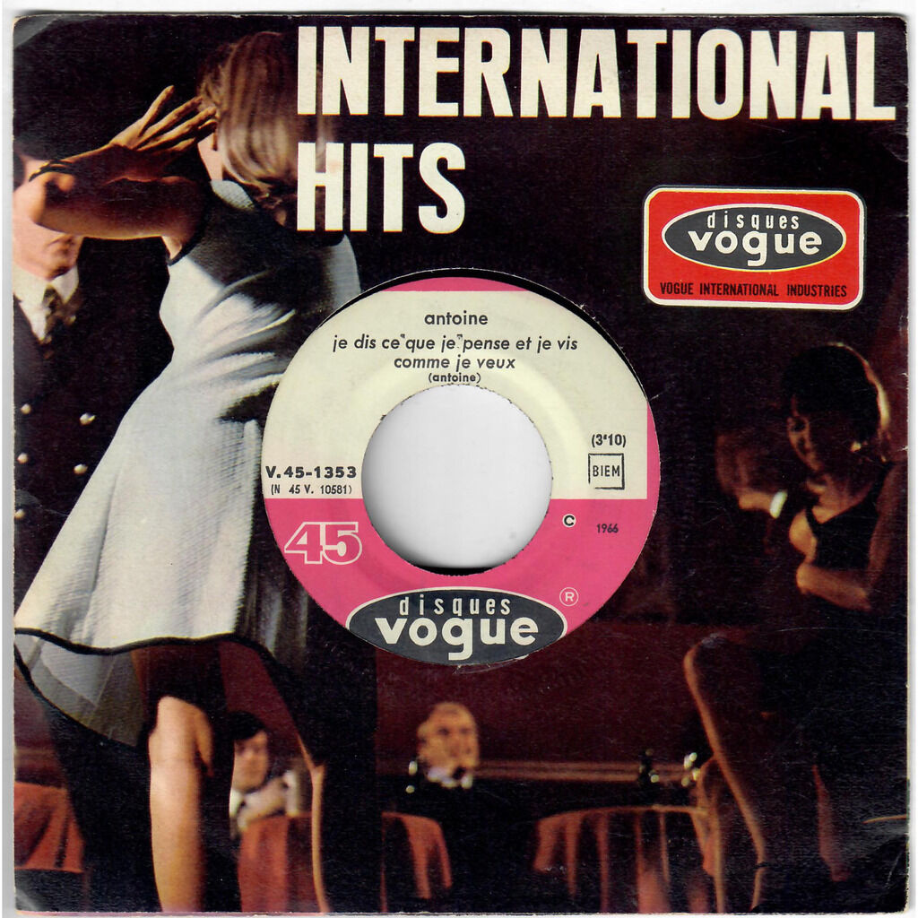  Antoine (2) / Les Problèmes  -  je dis ce que je pense et je vis comme je veux / dodécaphonie 
