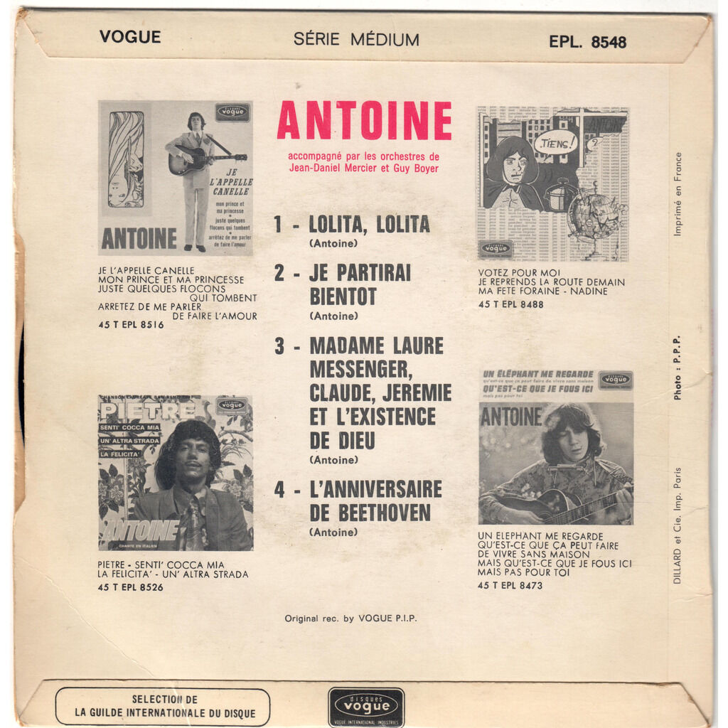  Antoine (2)  -  madame laure messenger claude jeremie et l'existence de dieu 