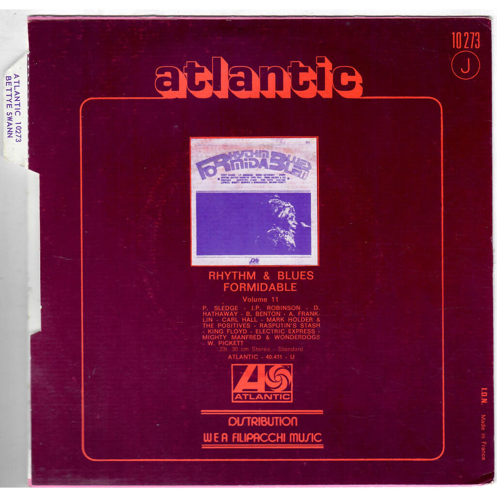  Bettye Swann  -  today i started loving you again / i'd rather go blind 