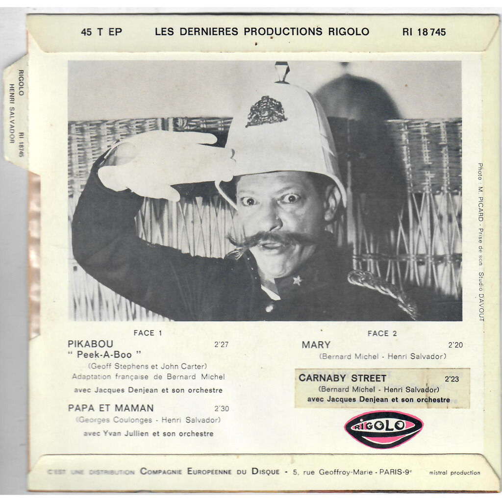  Henri Salvador  -  pikabou 