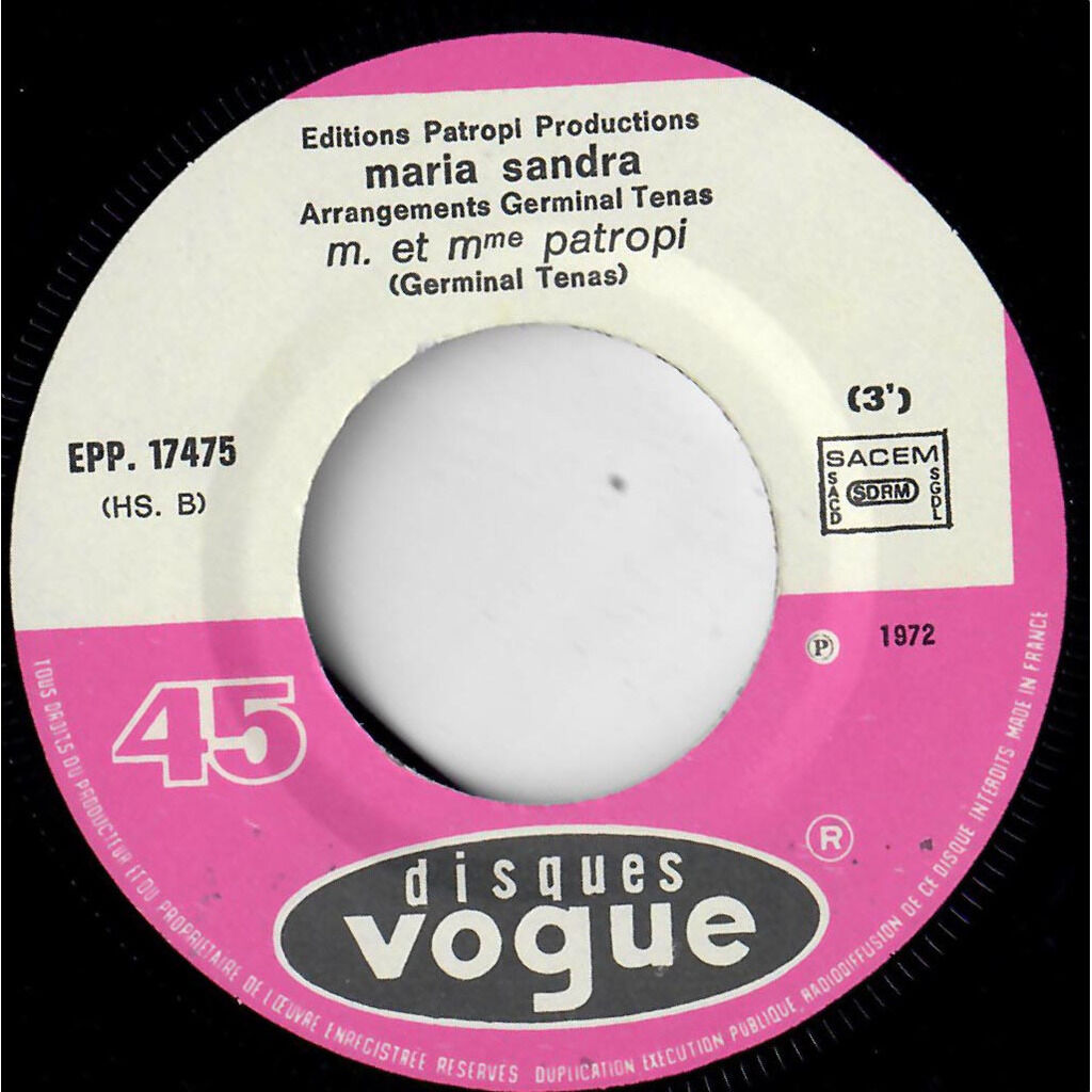  Maria Sandra  -  patropi 