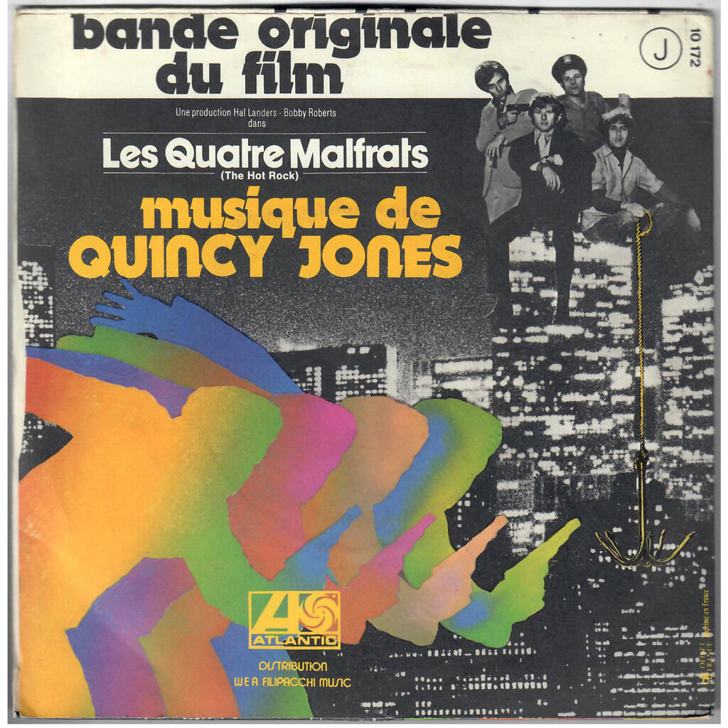  Quincy Jones  -  les quatre malfrats (the hot rock) 