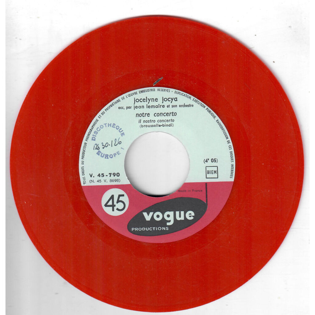  Jocelyne Jocya  -  oublions le reste / notre concerto 