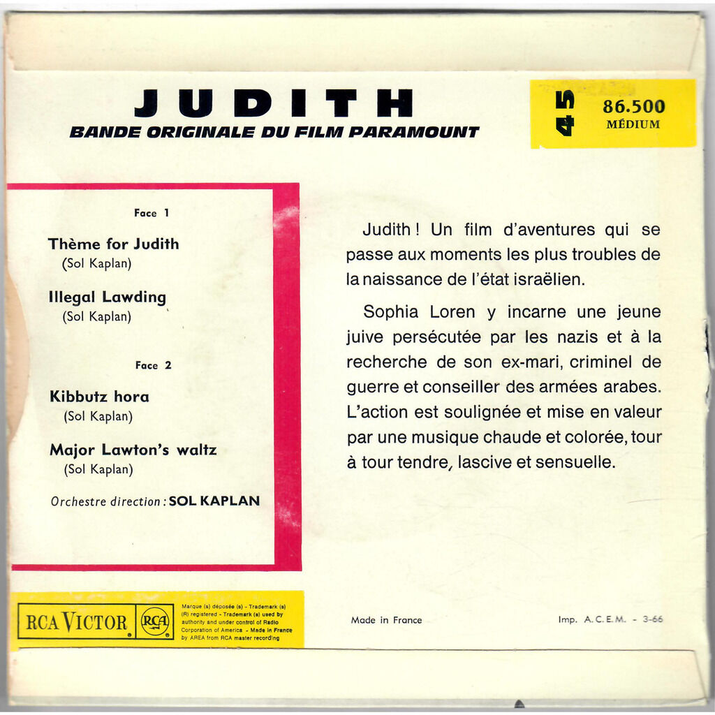  Sol Kaplan  -  judith 