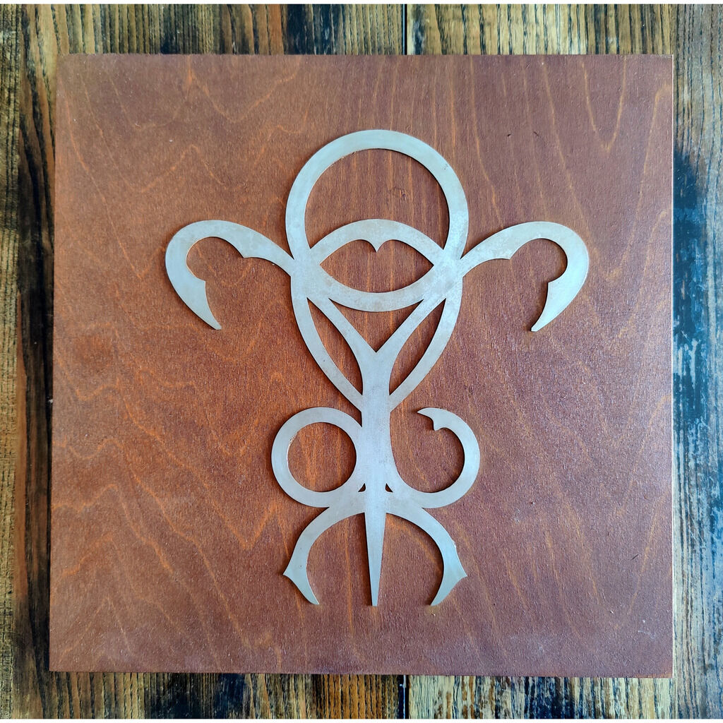  Nokturnal Mortum  -  the voice of steel lp wooden box orange transparent / black ltd 50 copies 