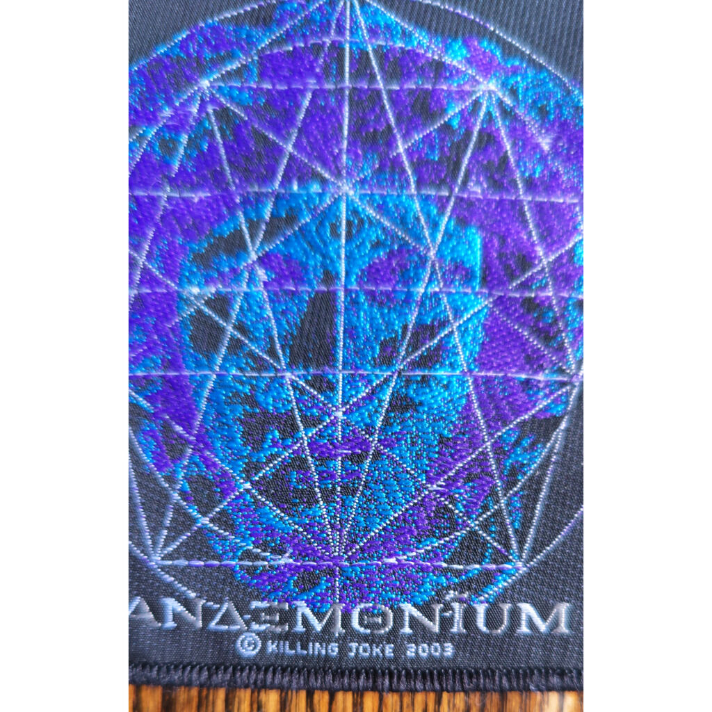  killing joke  -  panaemonium vintage patch 2003 