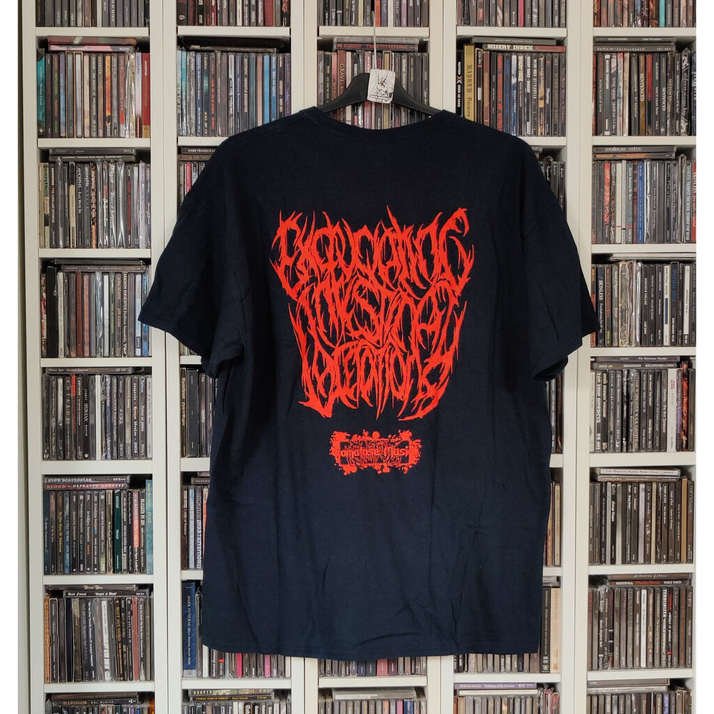  Engorgement  -  excruciating intestinal lacerations (xl size) official t-shirt 2012 