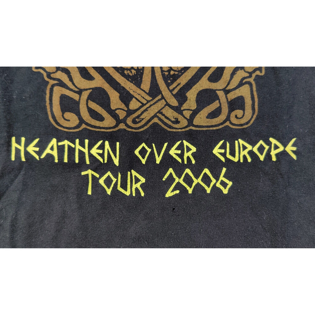  nydvind  -  heathen over europe official t-shirt tour 2006 vintage 