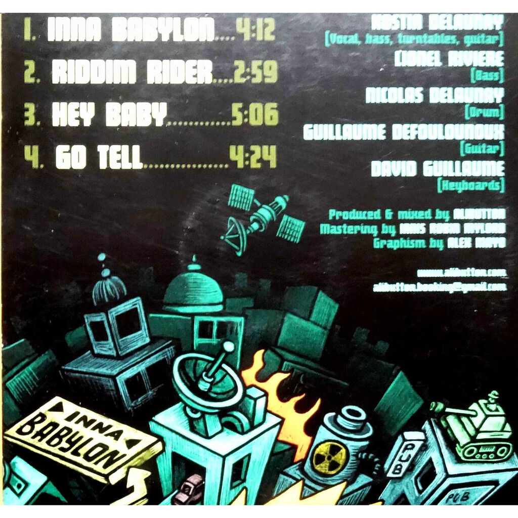  ALI BUTTON  -  inna babylon 