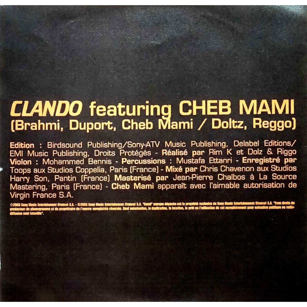  113 FEAT CHEB MAMI  -  clando 
