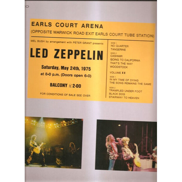  led zeppelin  -  earls court 