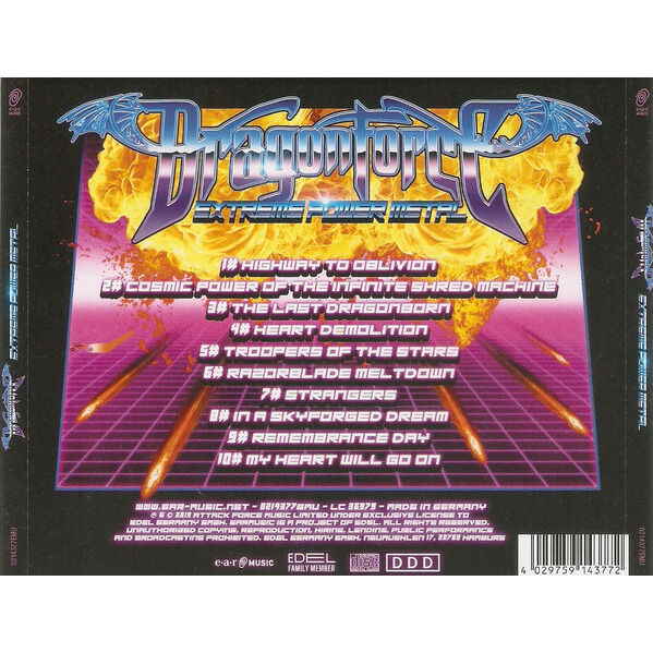  Dragonforce  -  extreme power metal 
