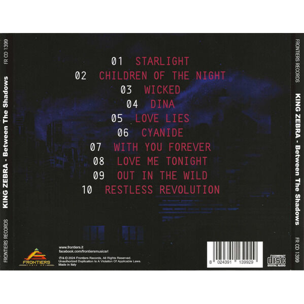  King Zebra  -  between the shadows 