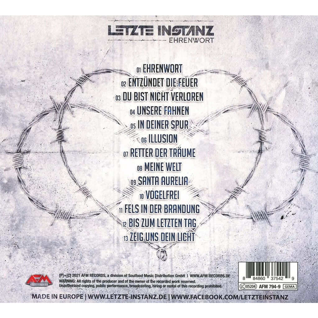  Letzte Instanz  -  ehrenwort 