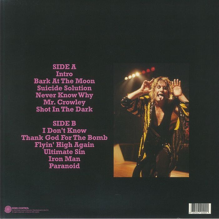  Ozzy Osbourne  -  a nameless grave: live at kemper arena kansas city 1986 