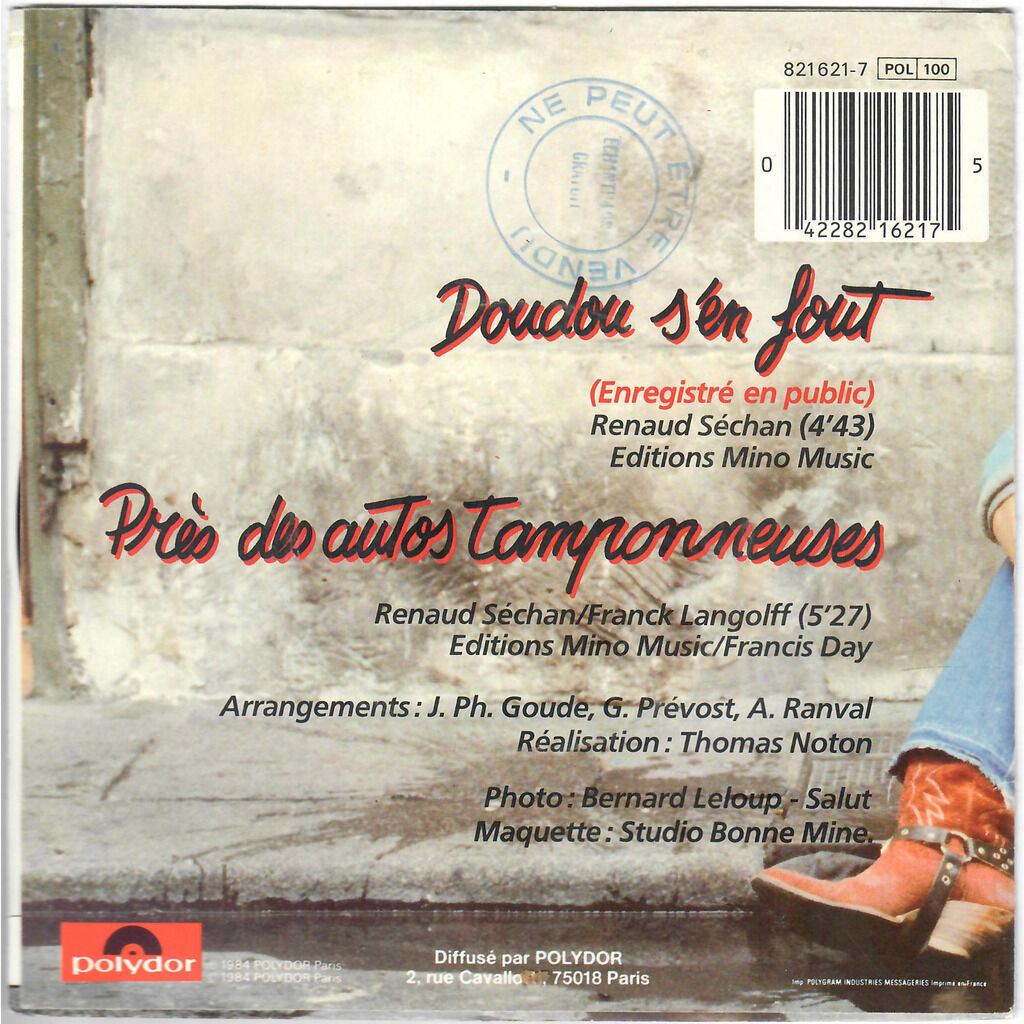  Renaud  -  doudou s'en fout (enregistré en public) / près des auto-tamponneuses 