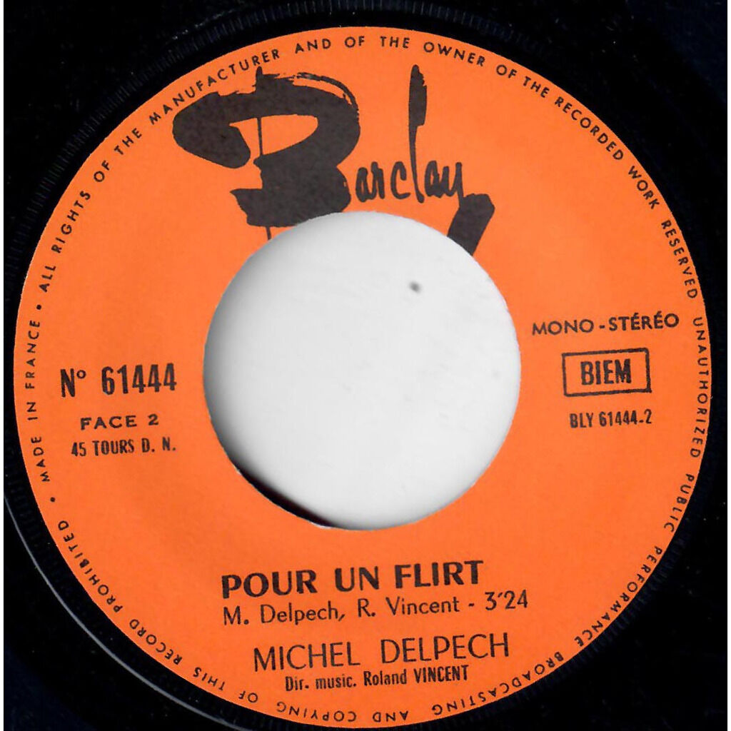  Michel Delpech  -  le blé en herbe 