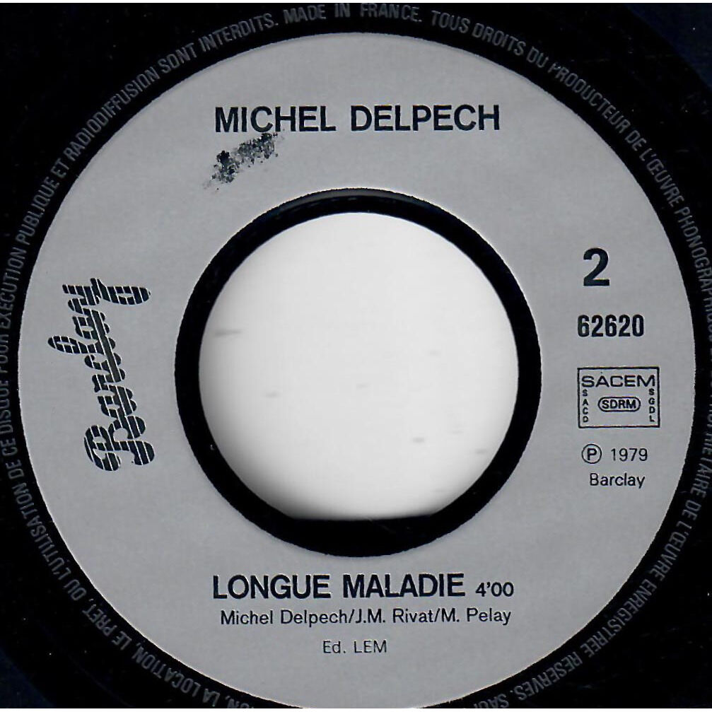  Michel Delpech  -  je cherche un endroit 