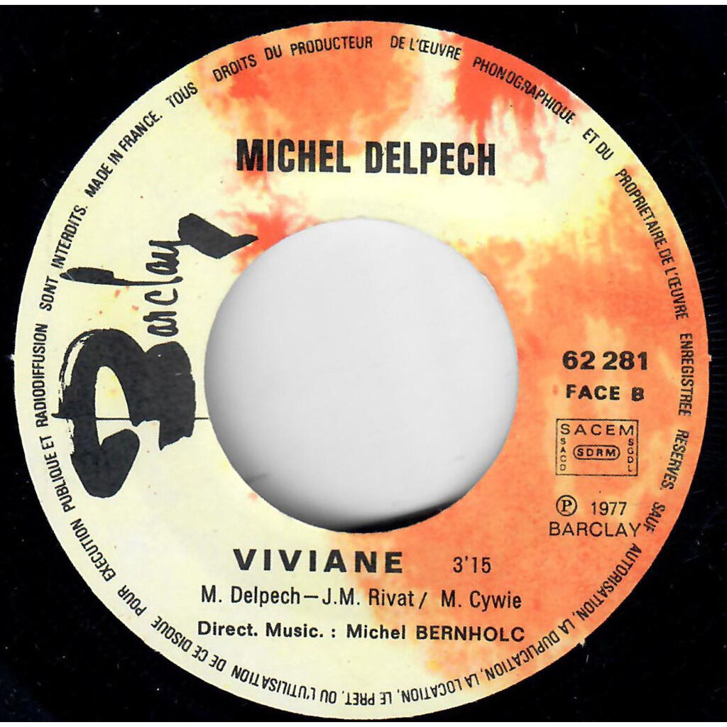  Michel Delpech  -  le loir et cher / viviane 