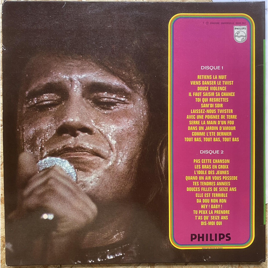  Johnny Hallyday  -  retiens la nuit 