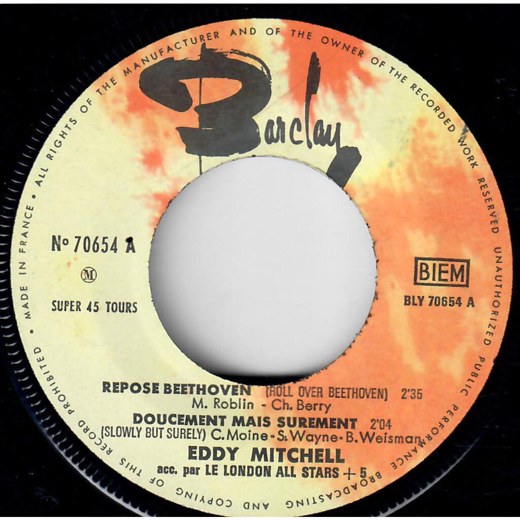  Eddy Mitchell  -  repose beethoven 