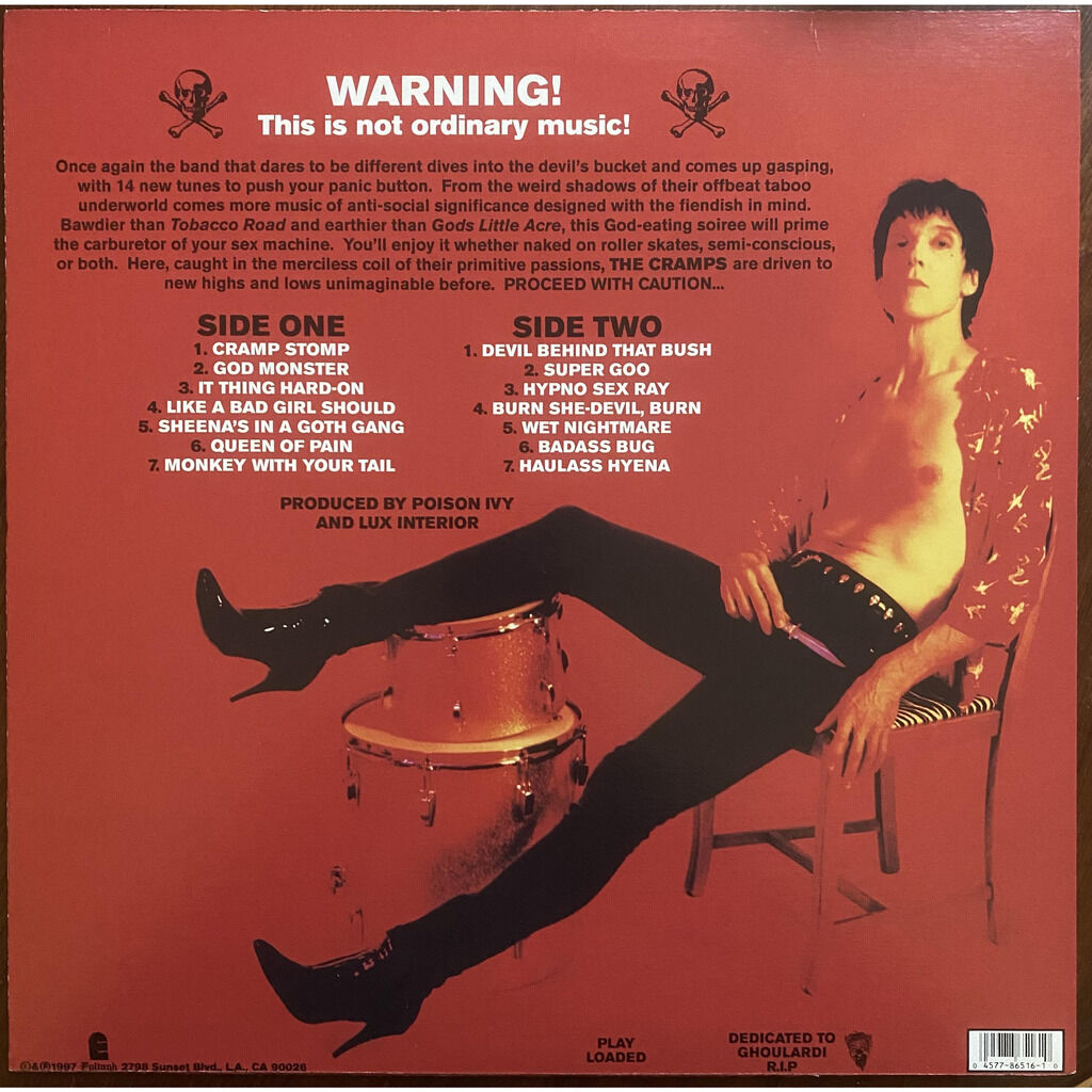  The Cramps  -  big beat from badsville 