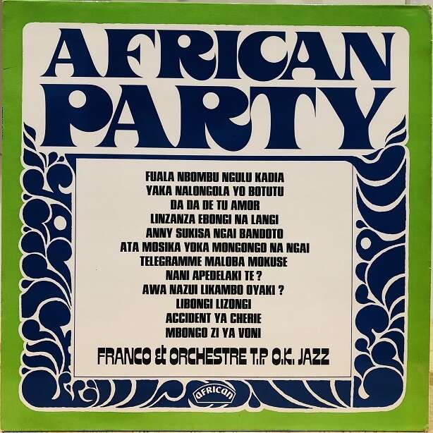  Franco et Orchestre T.P. OK Jazz  -  african party 