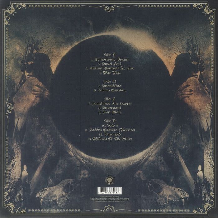  Black Sabbath  -  live in the usa 1974 -red vinyl 