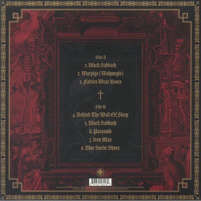  Black Sabbath  -  on air 1970 -red vinyl 