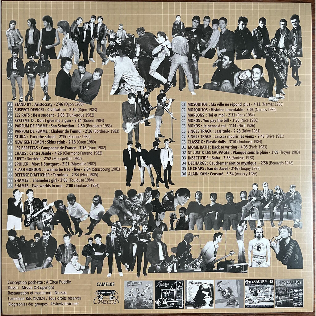  Various  -  thesaurus vol. 7 / punk rock france 1978-1986 - 30 titres inédits 