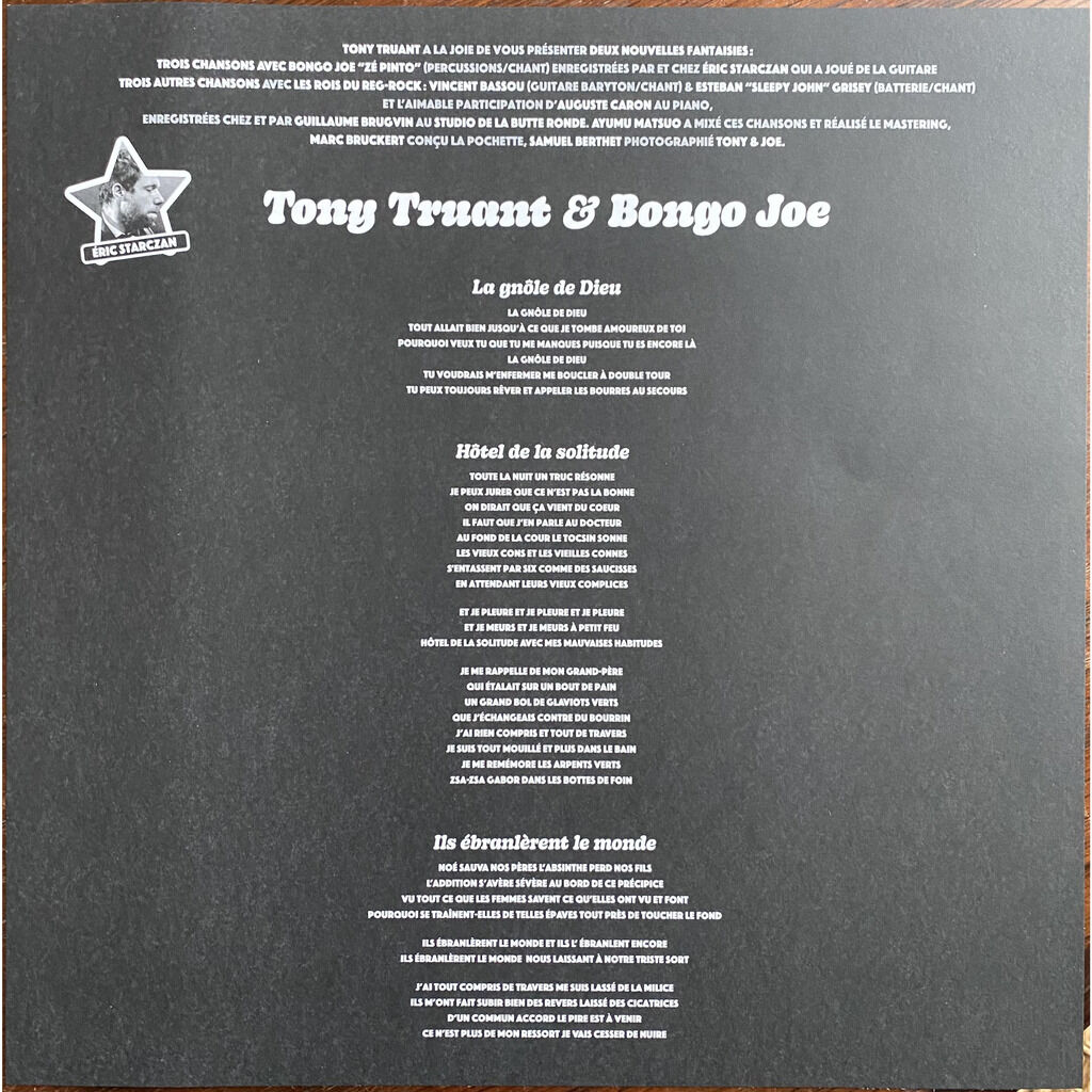  Tony Truant / Bongo Joe (4) / Les Rois du Reg-Rock  -  tony truant & bongo joe / tony truant présente les rois du reg-rock 