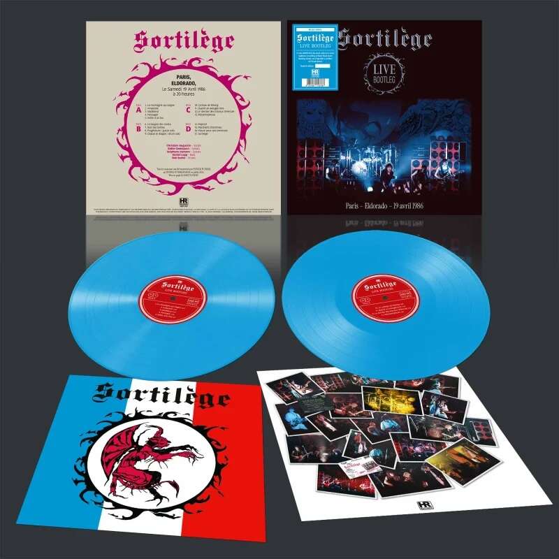  pre-order: live bootleg -blue vinyls 