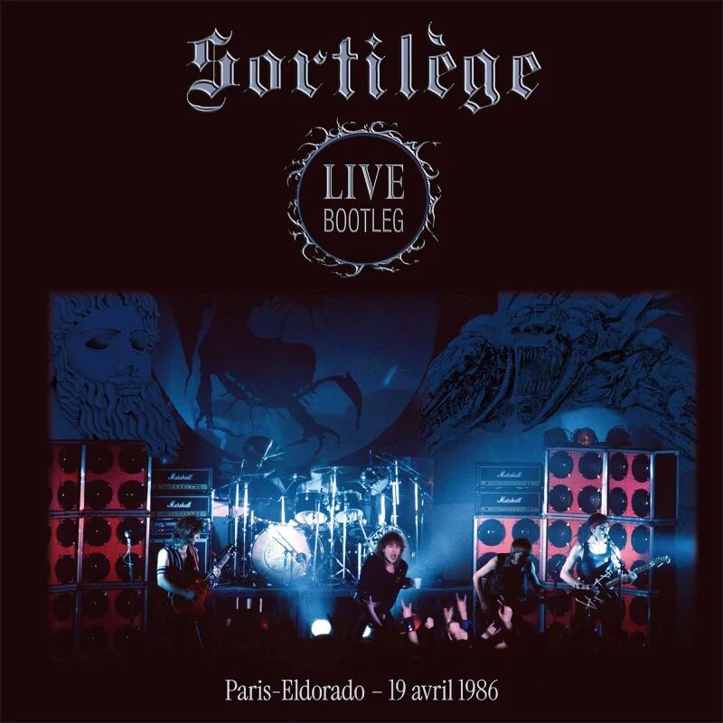  Sortilège  -  pre-order: live bootleg -red vinyls 
