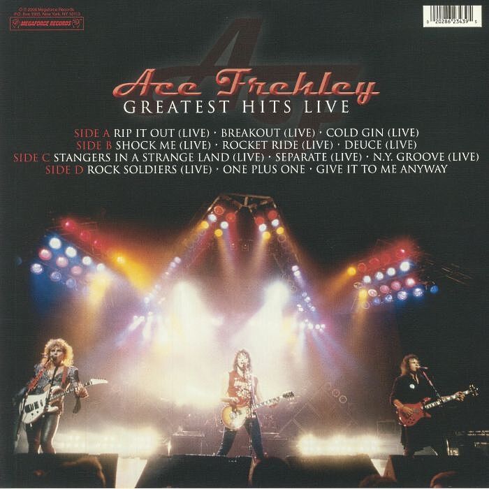  Ace Frehley / Kiss  -  greatest hits live 