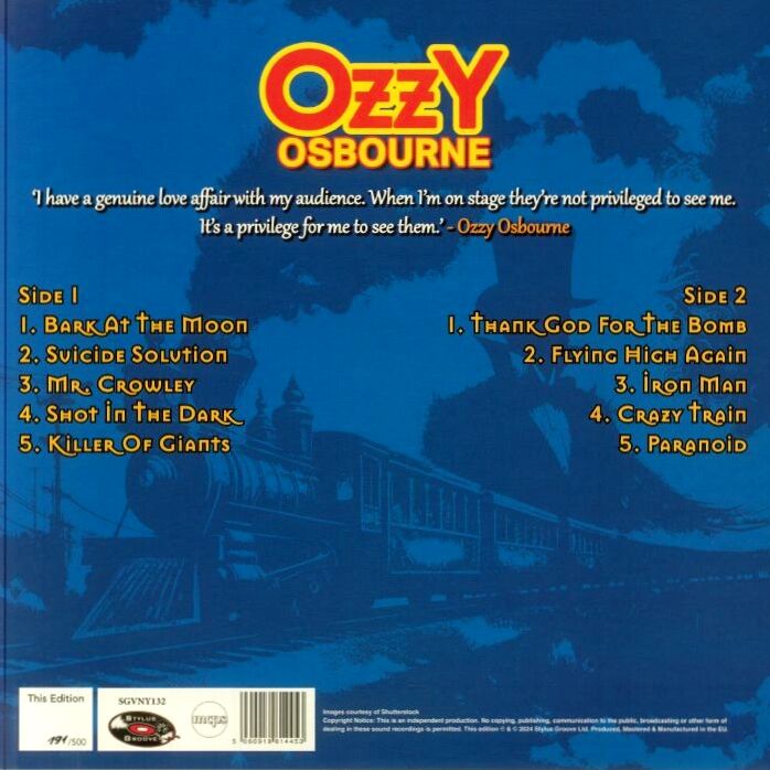  Ozzy Osbourne  -  mr. crowley 