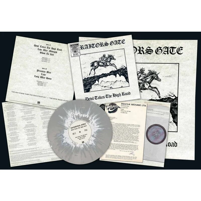  Traitors Gate  -  devil takes the high road -splatter vinyl 